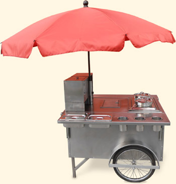 Hot Dog Wagen