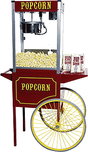 Wagen für Popcornmaschine